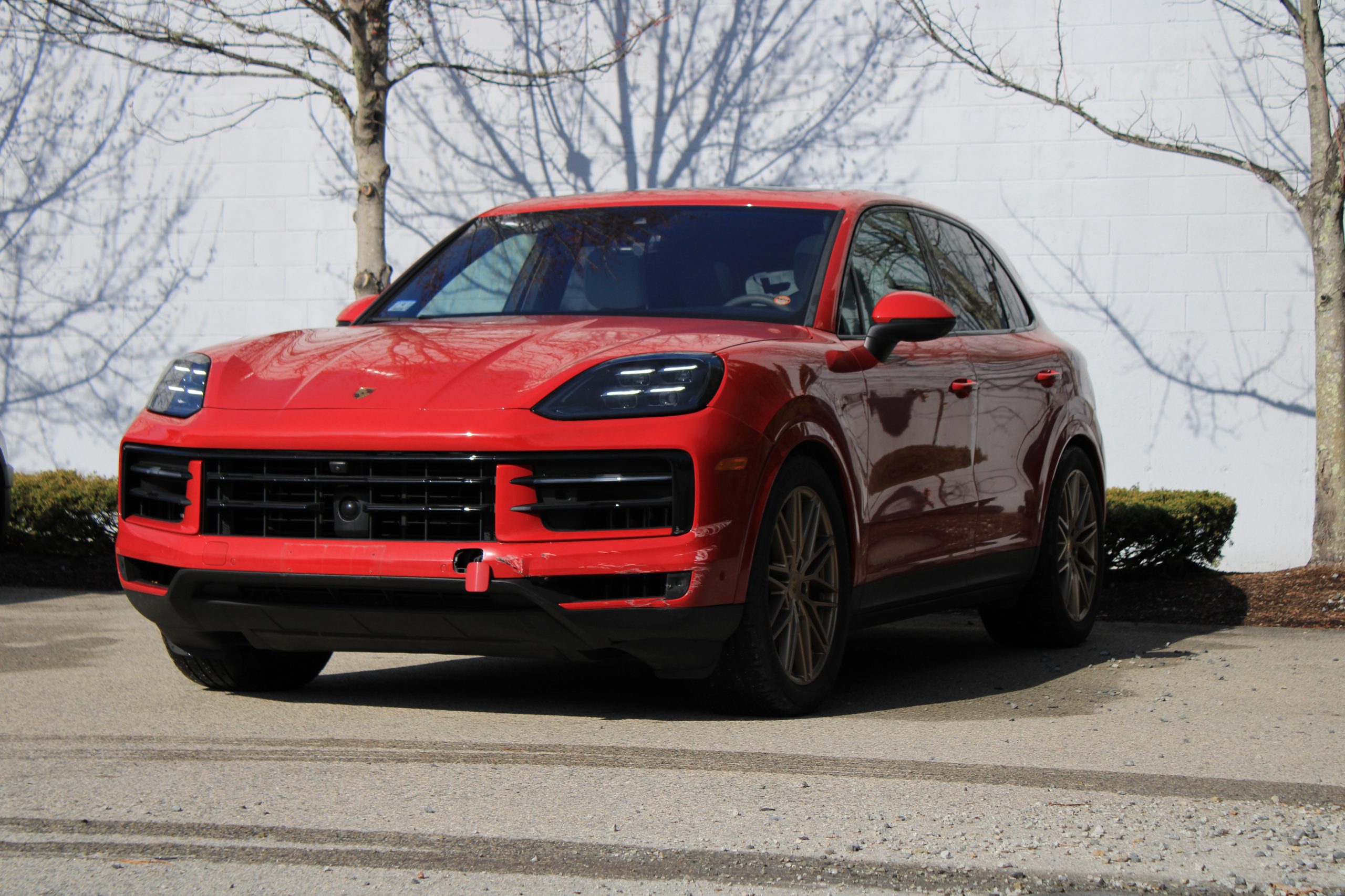 Before Porsche Collision Repair